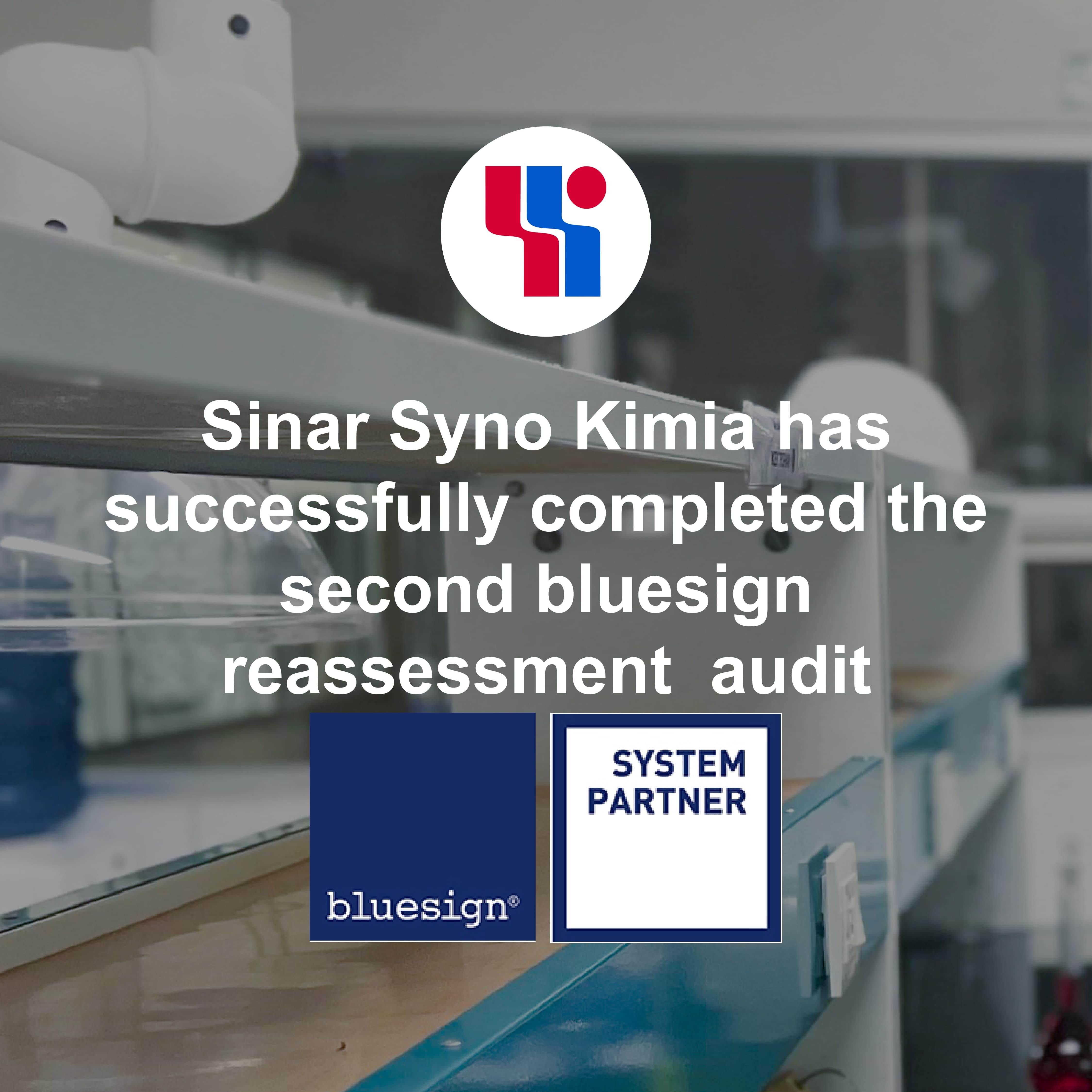 Bluesign system partner re-assestment