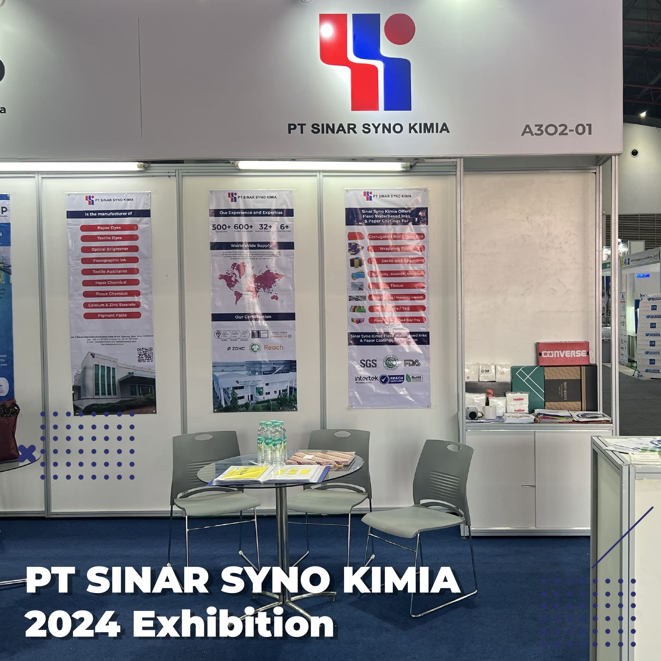 Sinar Syno Kimia Exhibition at Chemical Indonesia 2024!